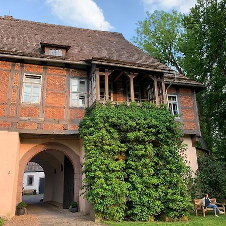 Ferienwohnung Schlössliches Ambiente mitten in der Natur Bodenfelde Exterior foto