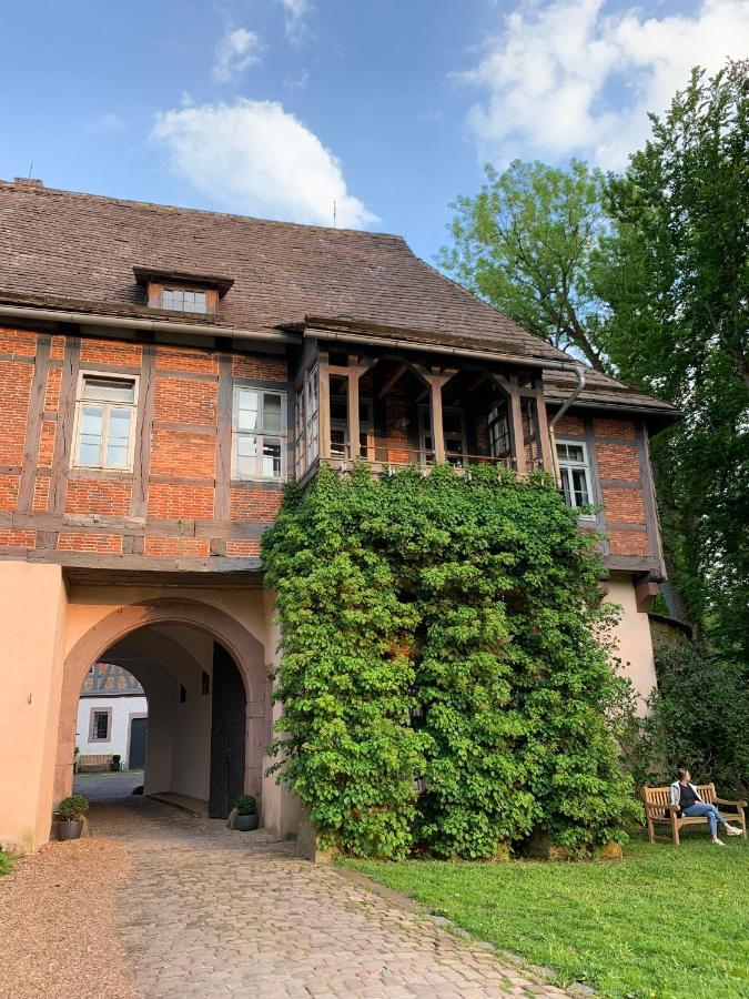 Ferienwohnung Schlössliches Ambiente mitten in der Natur Bodenfelde Exterior foto