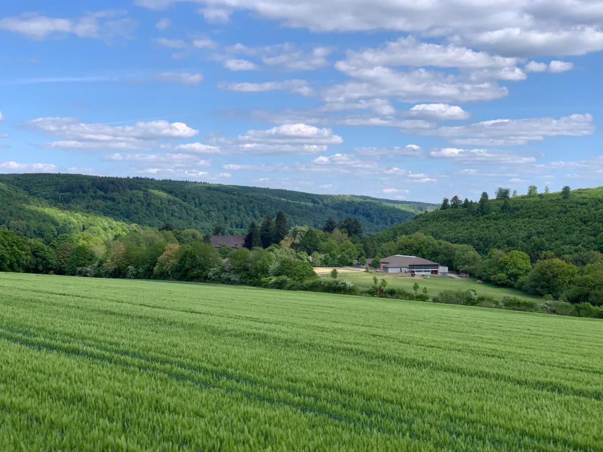 Ferienwohnung Schlössliches Ambiente mitten in der Natur Bodenfelde Exterior foto